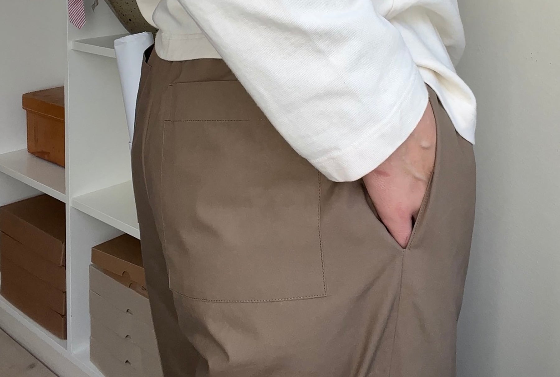 How to add side seam pockets to Favorite Pants