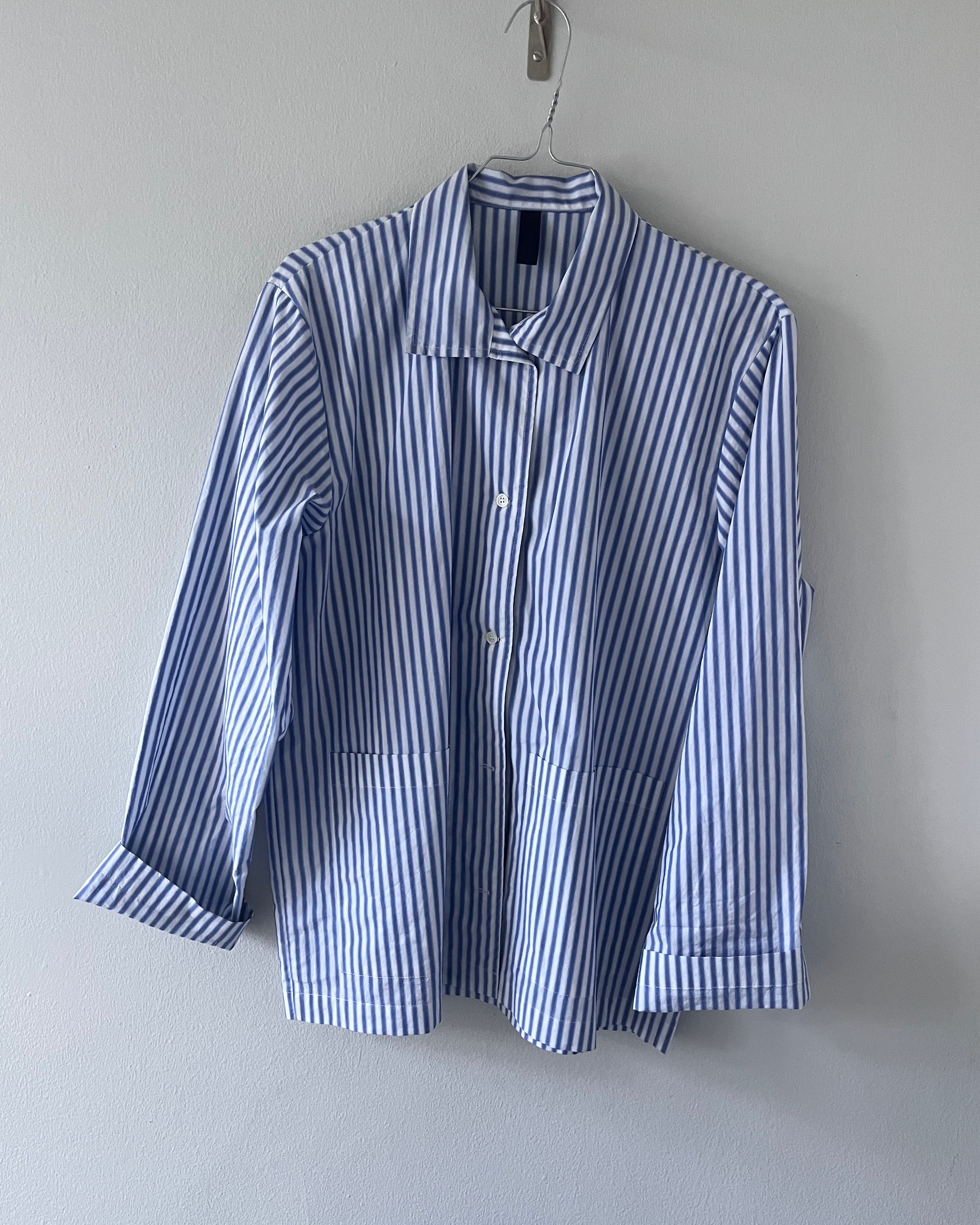 Everyday Jacket—Blue Gradient Stripe—Small