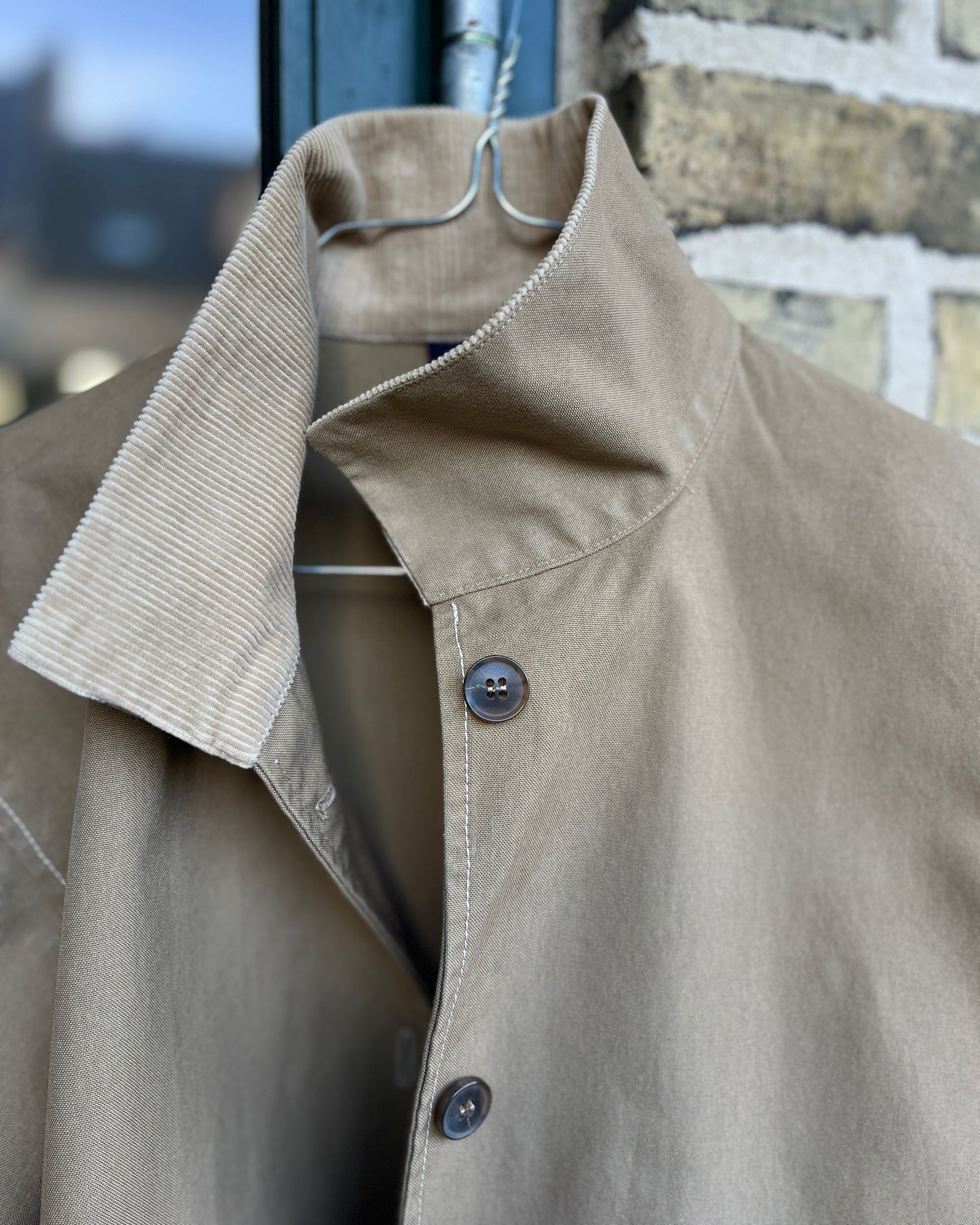 Sewing Project No. 06: Everyday Jacket Canvas Cord Light Brown