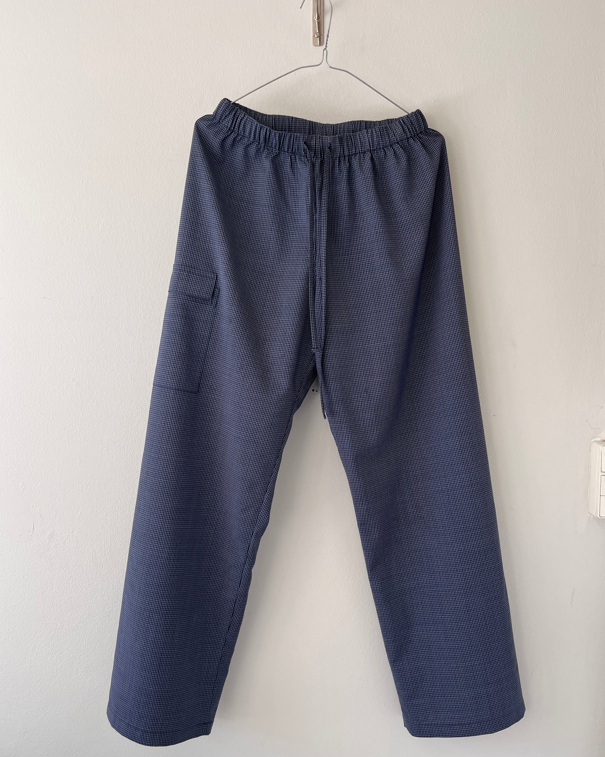 Sewing Kit: Favorite Pants Dark Check Wool