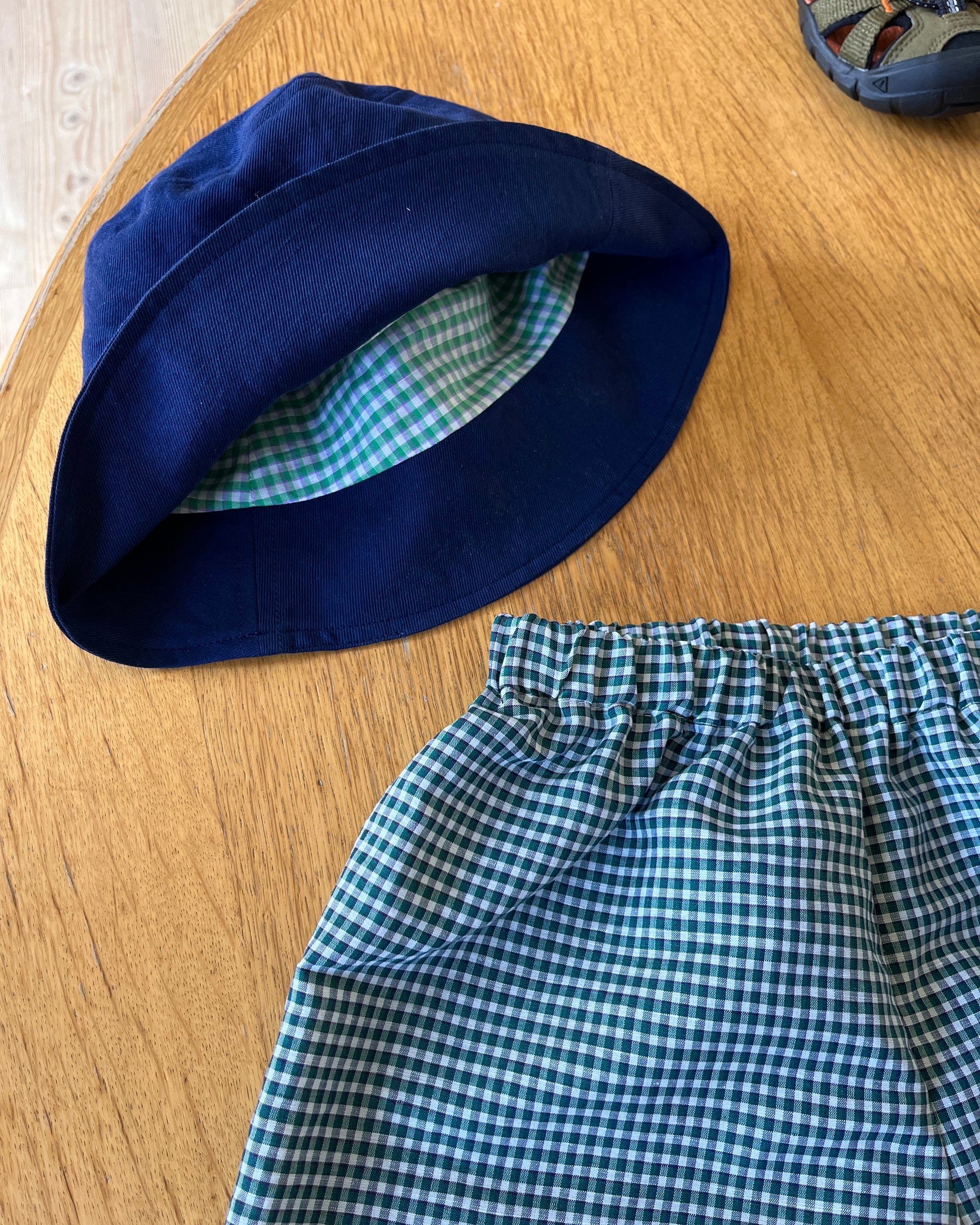 Sewing Project No. 04: Favorite Shorts Mini + Bucket Hat