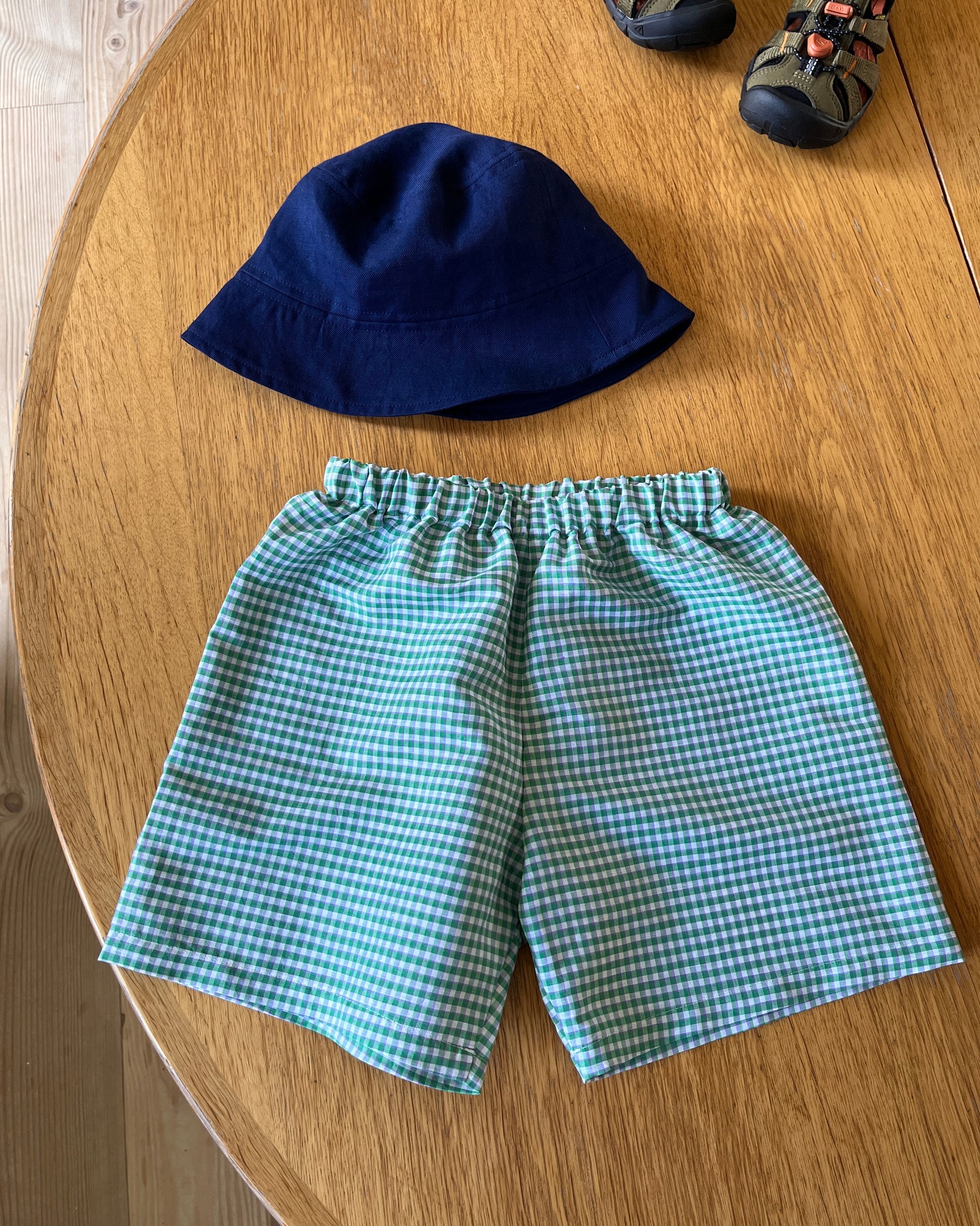 Sewing Project No. 04: Favorite Shorts Mini + Bucket Hat
