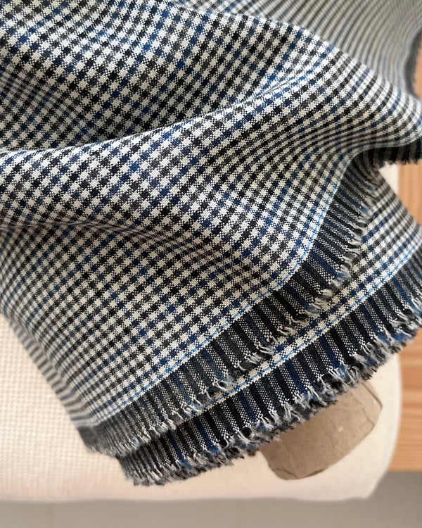 Arc Dress—Wool Blend Tiny Check—4 Yrs