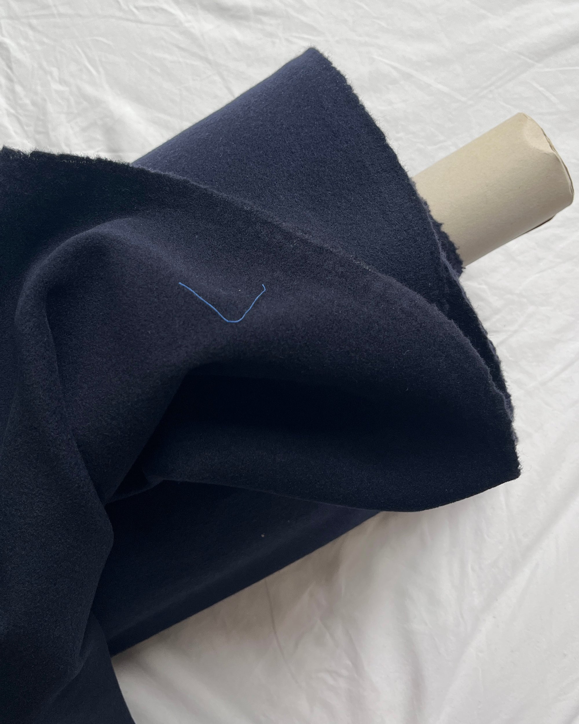 Heavy Wool - Navy Blue 0,5m