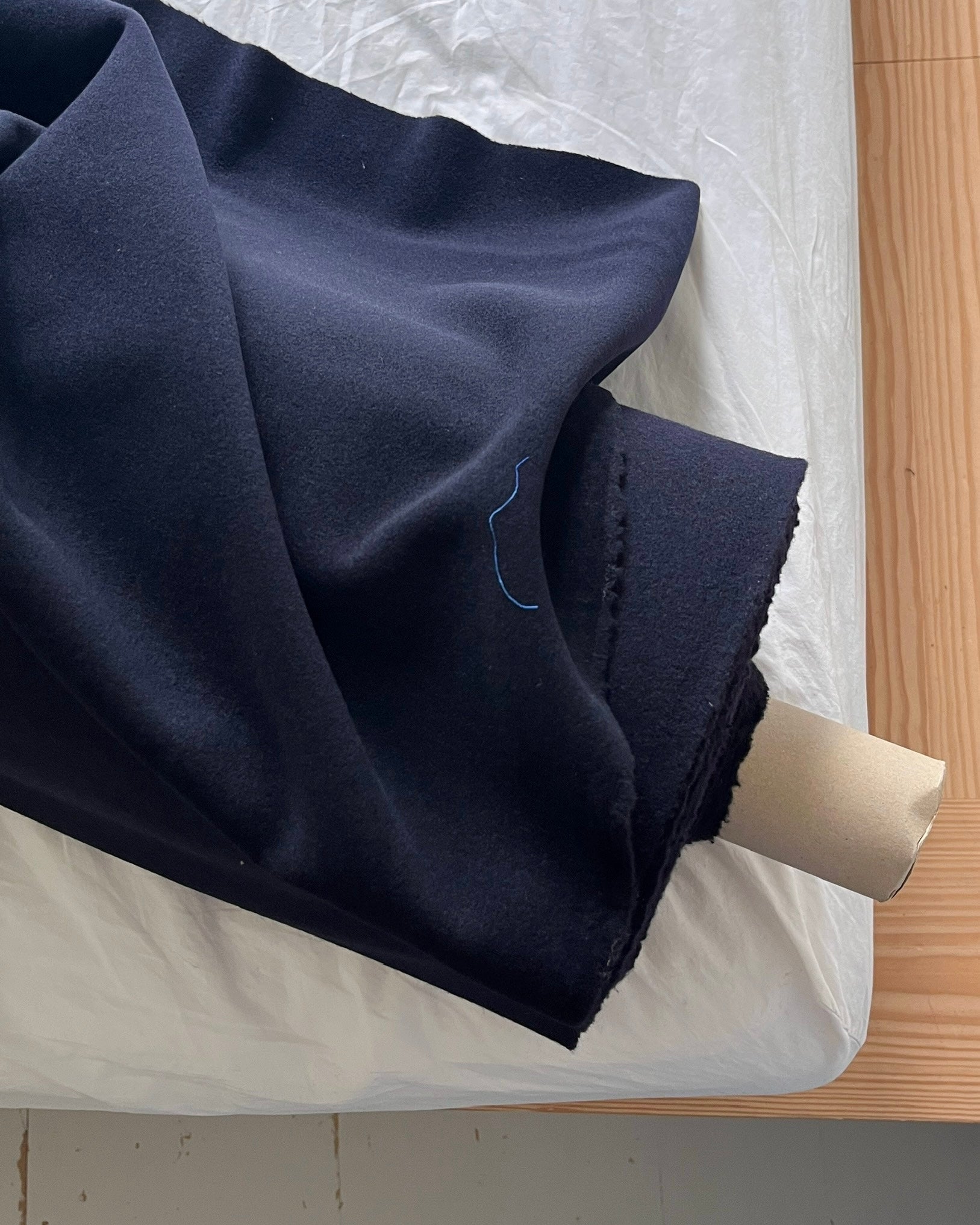 Heavy Wool - Navy Blue 0,5m