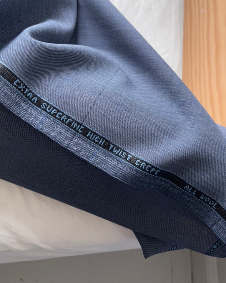 Superfine Wool - Soft Blue 0,5m