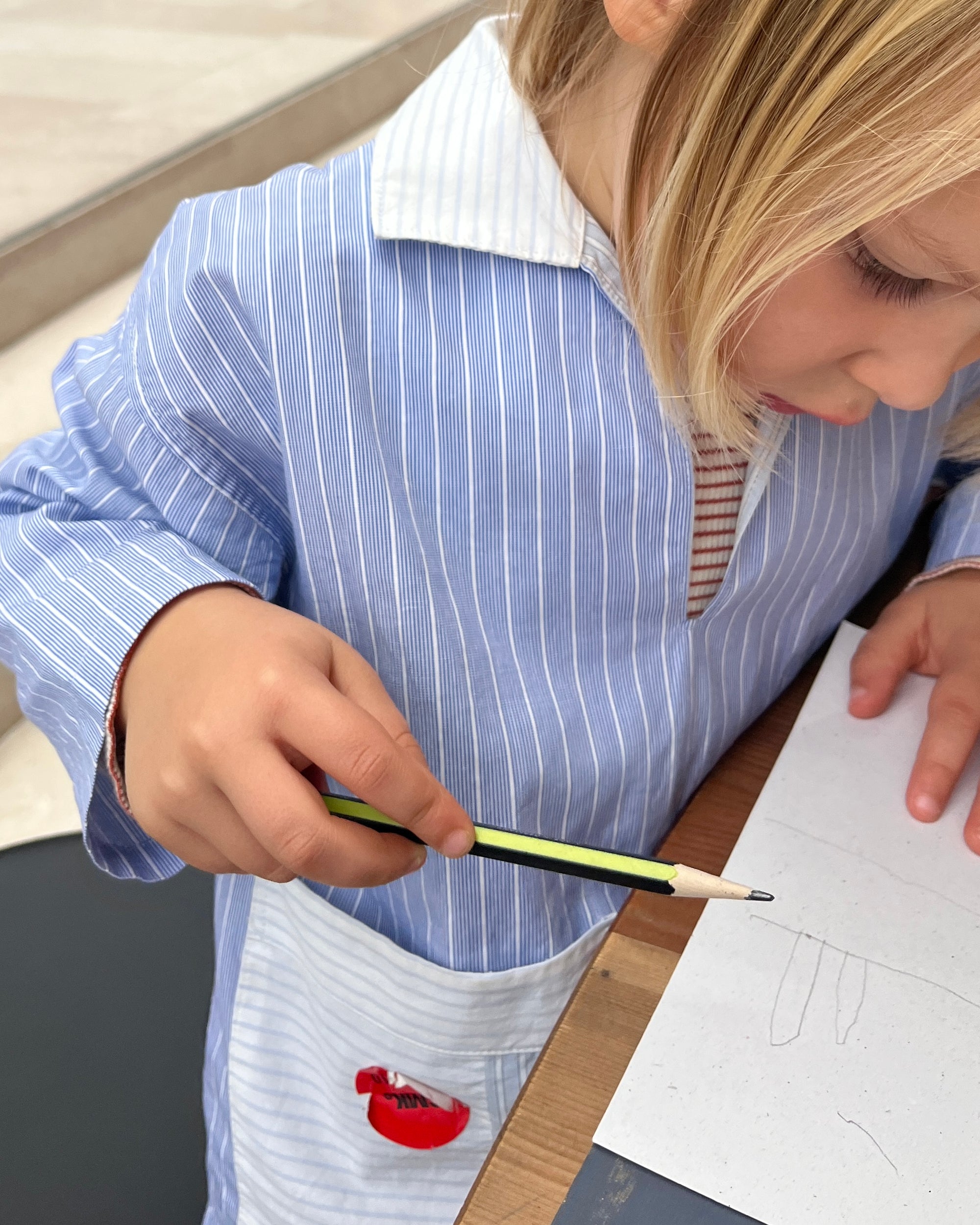 Favorite Shirt—Mixed Shirting Blue