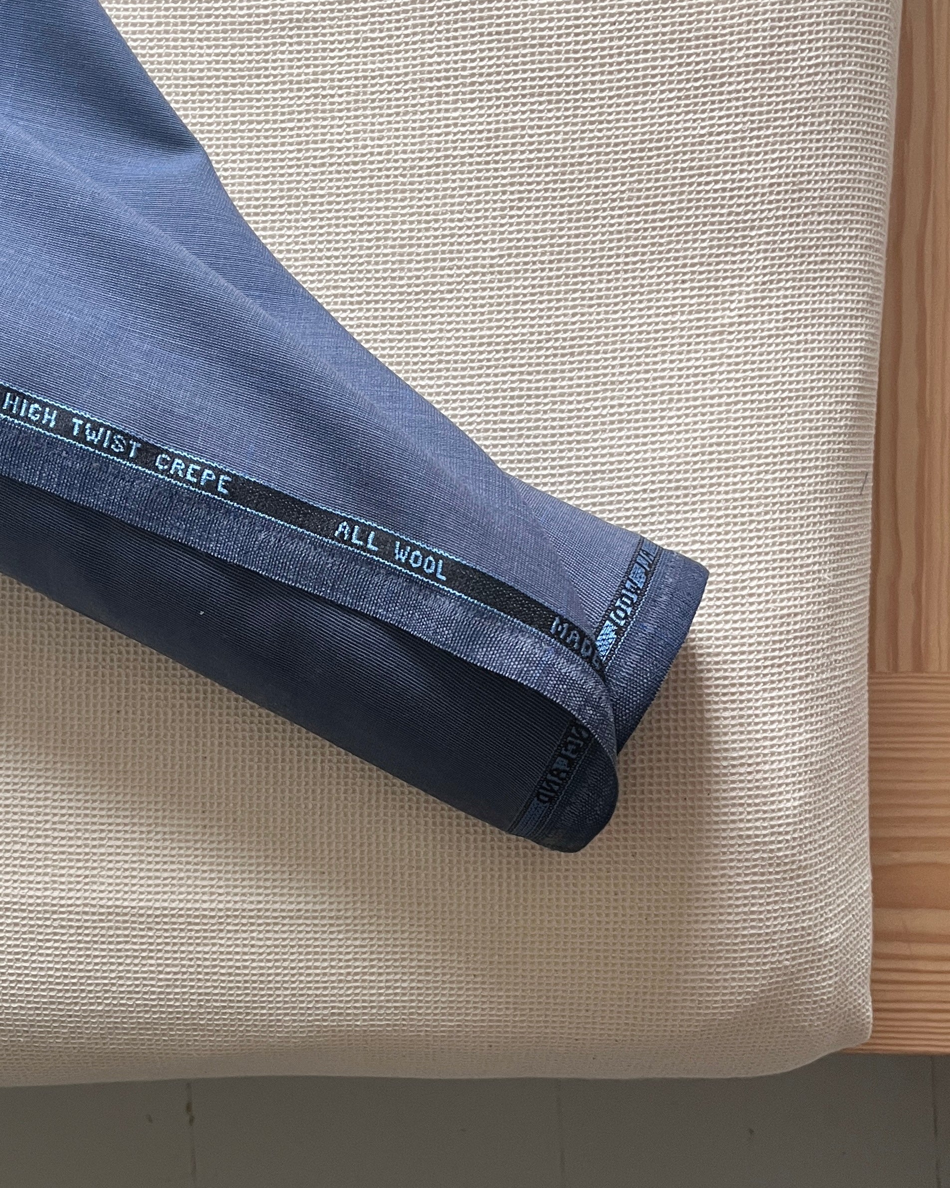 Superfine Wool - Soft Blue 0,5m