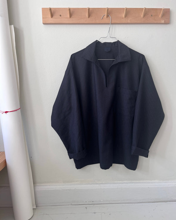 Favorite Shirt—Wool Pinstripe—Small