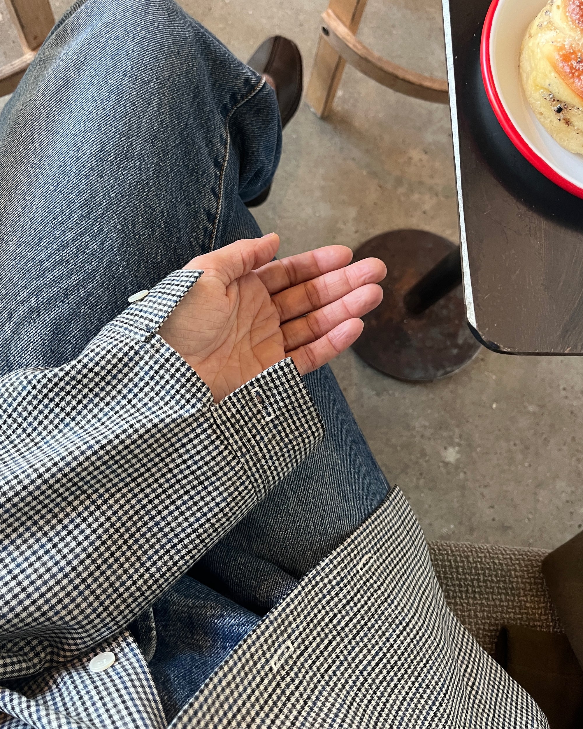 Wool Blend - Tiny Check 0,5m