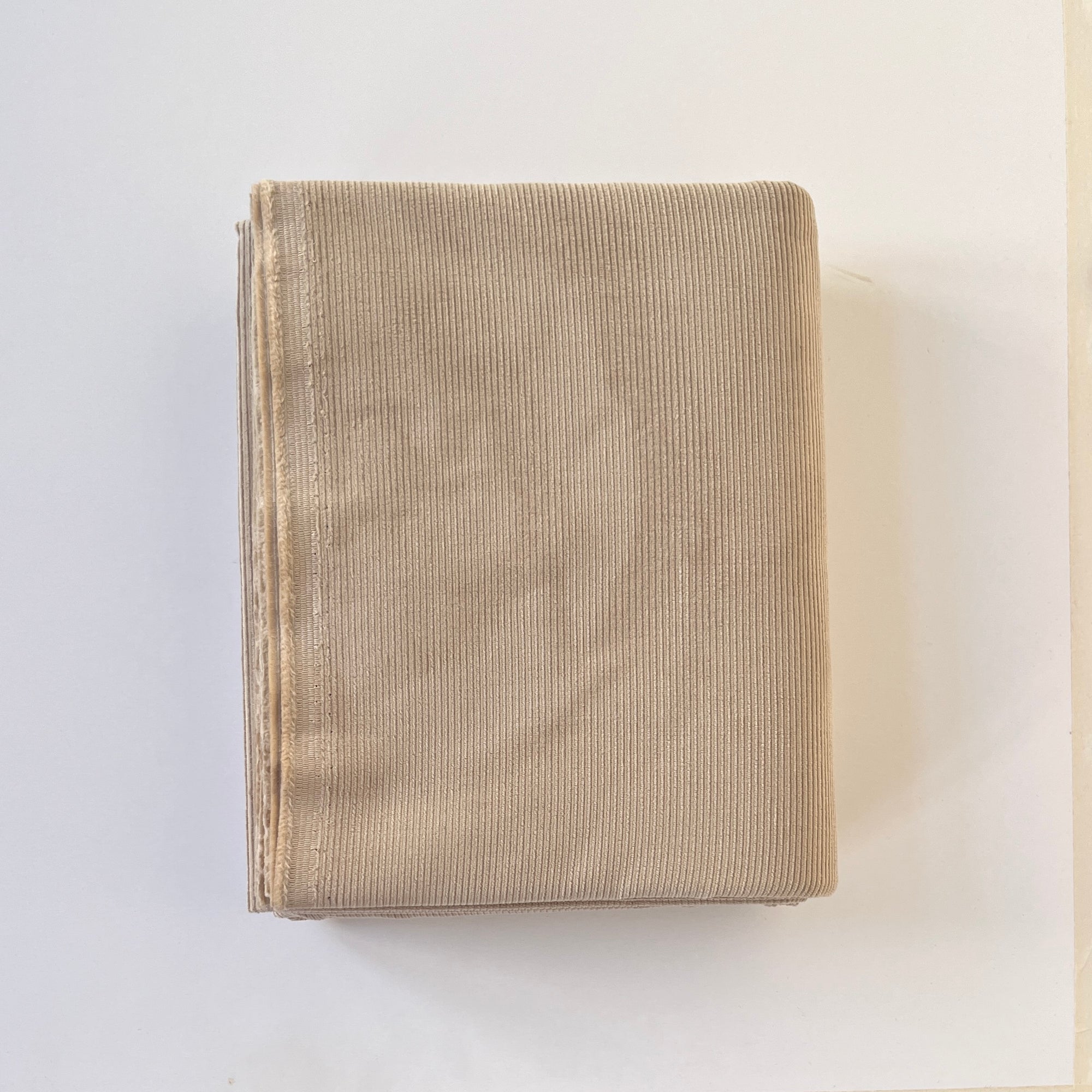 Deadstock Cotton - Corduroy Sand Beige - Cut 1,30 m.