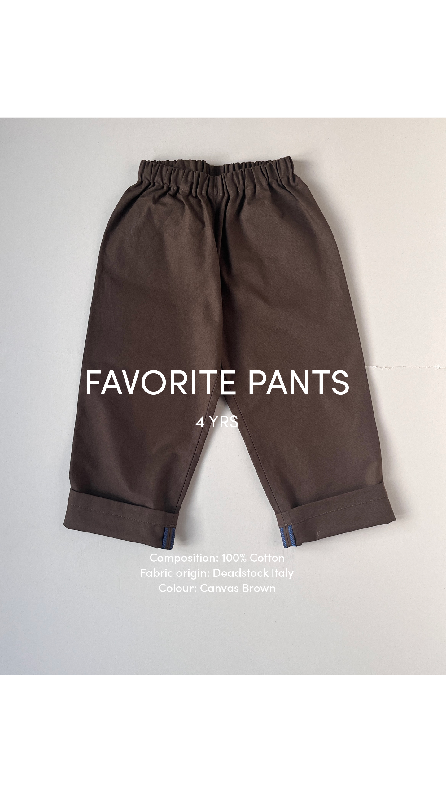 Favorite Pants—Canvas Brown