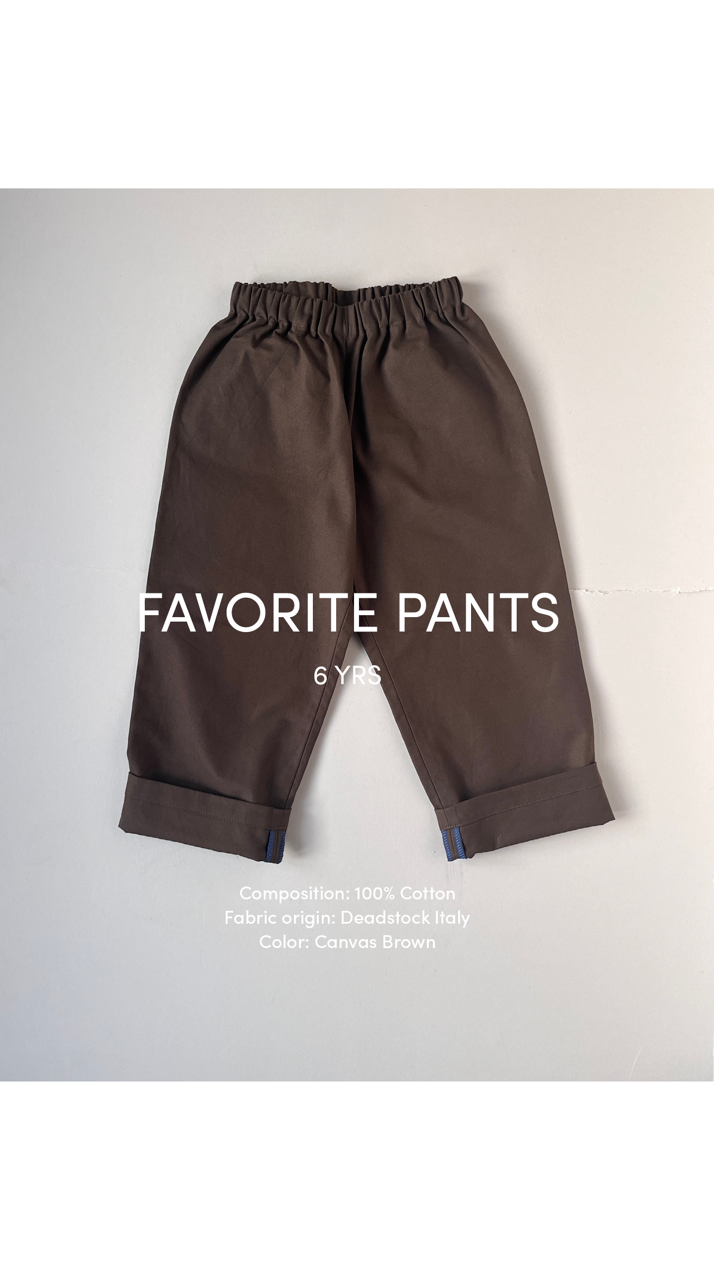 Favorite Pants—Canvas Brown